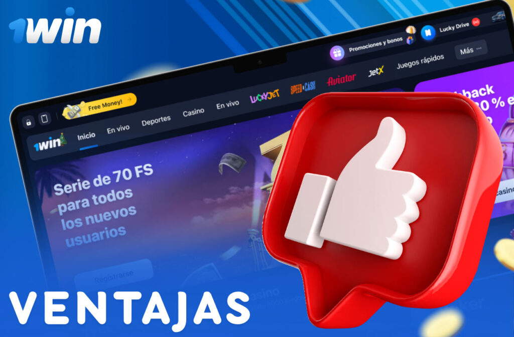 Ventajas del casino 1Win para los jugadores